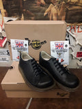 Dr Martens Strong Black Leather, Womens Leather Shoes / Various Sizes 8A58