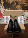 Dr Martens Loafers, Black Slip on, Size UK8, Leather Shoes / 3a65