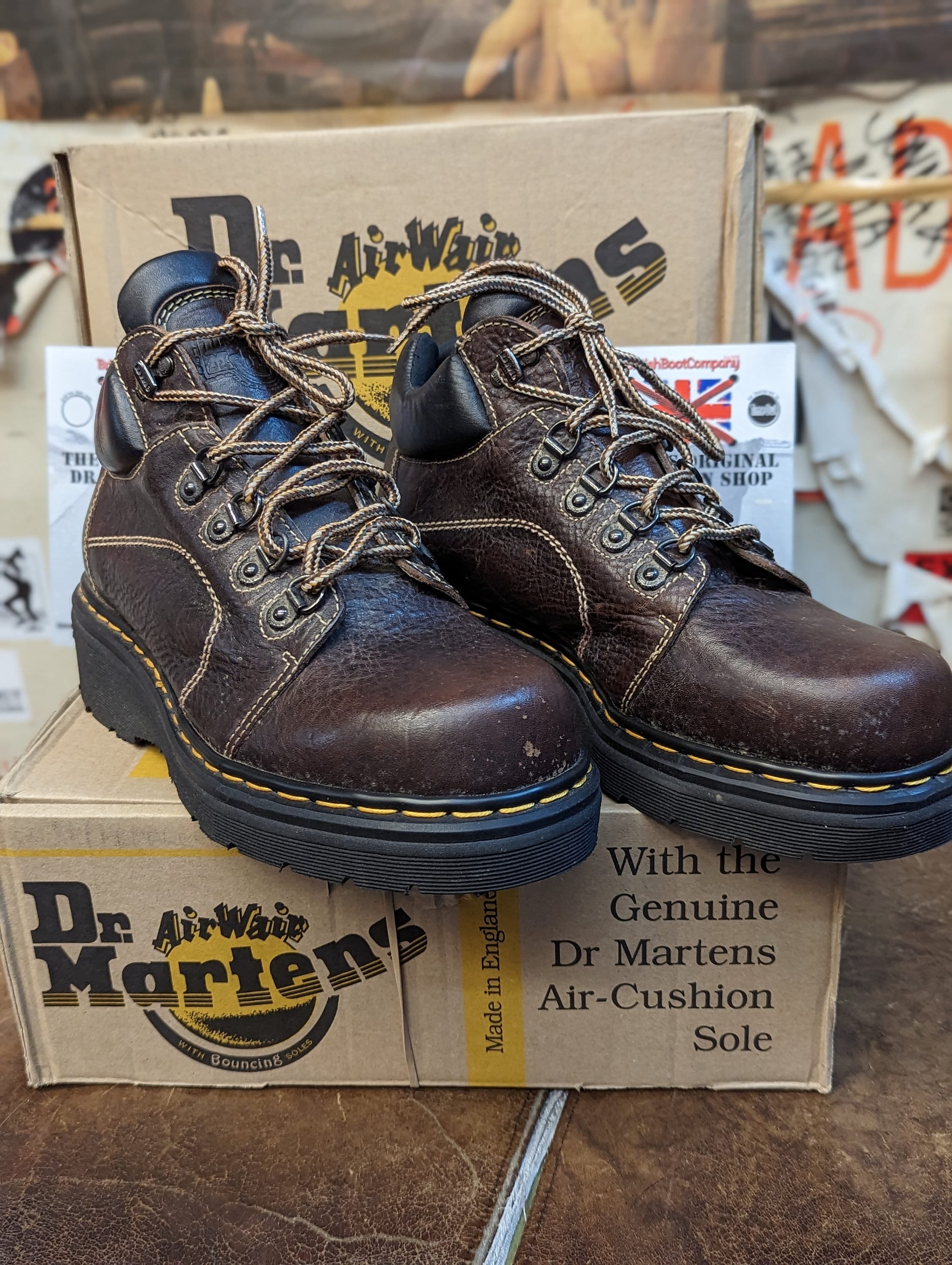 Dr Martens 9281 Made in England Bark Leather Size