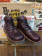 Dr Martens 8435 Burgundy Waxy 6 Hole Made in England Size 6