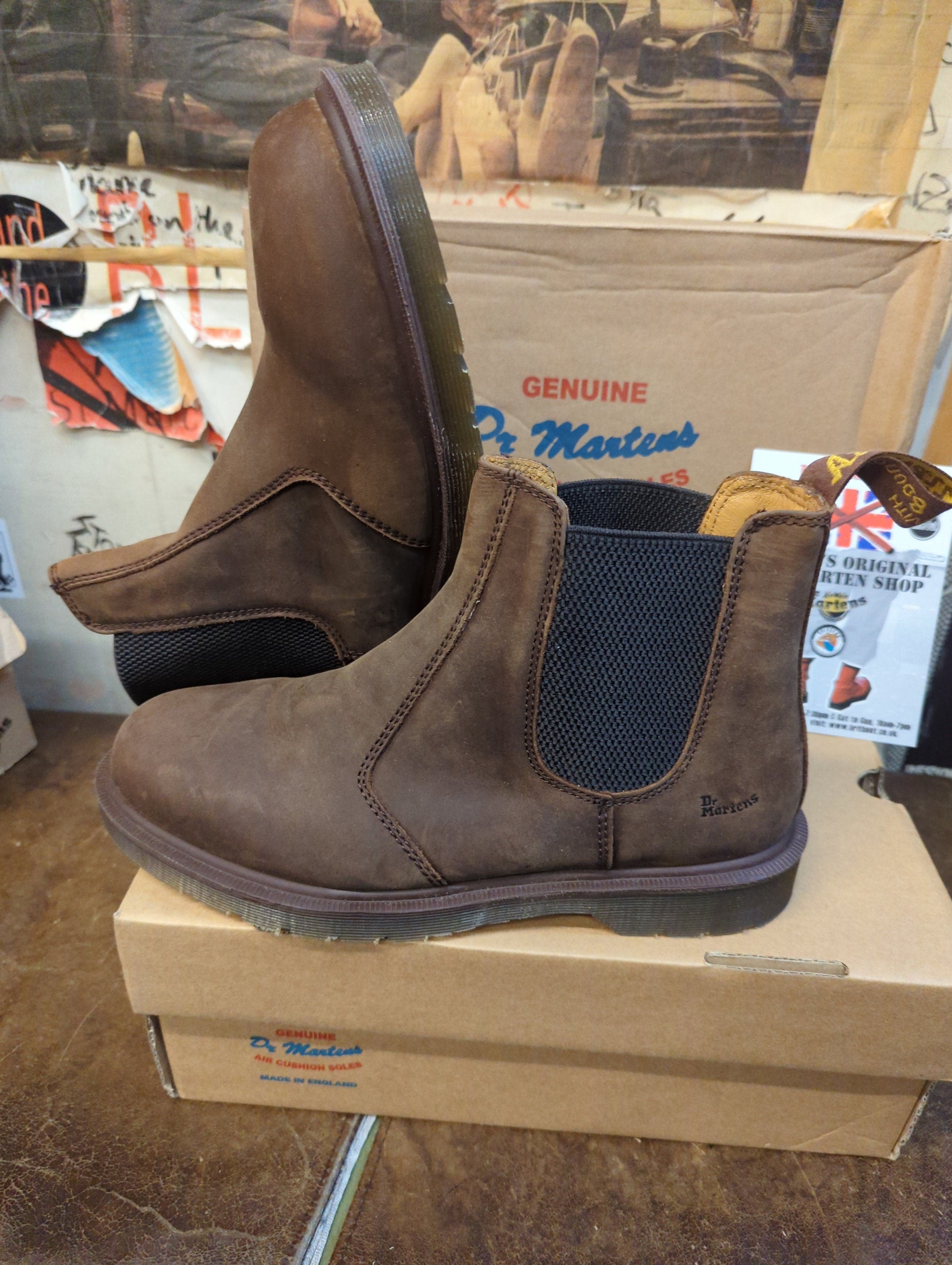 Dr Martens 2976 Gaucho Made in England Chelsea Boot