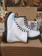 Dr Martens 1460 White Patent 8 Hole Sizes 7 and 8