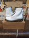 Dr Martens 1460 White Patent 8 Hole Sizes 7 and 8