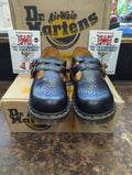 Dr Martens 8065 Black Smooth Twin Strap Made in England Size 6