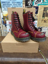 Dr Martens 2A42 Cherry 8 Hole Made in England Size 8