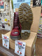 Dr Martens 2A42 Cherry 8 Hole Made in England Size 8