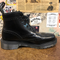 LOAKE - BLACK SMOOTH LEATHER BROGUE BOOT (860) - The British Boot Company LTD