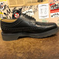 LOAKE - ROYAL BLACK BROGUE WITH HEAT WELTED SOLE - The British Boot Company LTD