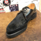 GEORGE COX - BLACK CALF PONY SKIN SHOE (8075) - The British Boot Company LTD