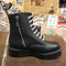 GRINDERS - ROXY X BLACK GREASY LEATHER DERBY BOOT WITH DOUBLE SOLE UNIT (8 EYELET) - The British Boot Company LTD