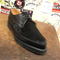 GEORGE COX - BLACK CALF PONY SKIN SHOE (8075) - The British Boot Company LTD