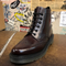 LOAKE - OXBLOOD SMOOTH LEATHER BROGUE BOOT (860) - The British Boot Company LTD