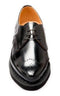 GEORGE COX BLACK LEATHER STRUMMER LACE UP STYLE (10635) (3 EYELET) - The British Boot Company LTD