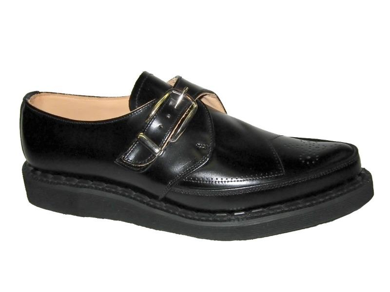 GEORGE COX STRUMMER (BLACK LEATHER) - Main Image