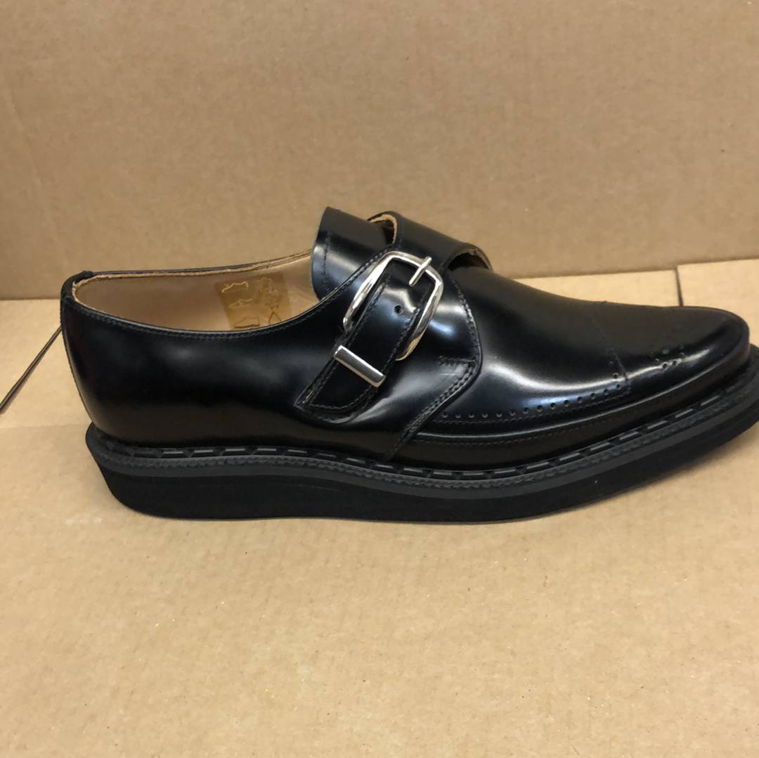 GEORGE COX -STRUMMER(BLACK LEATHER) - The British Boot Company LTD