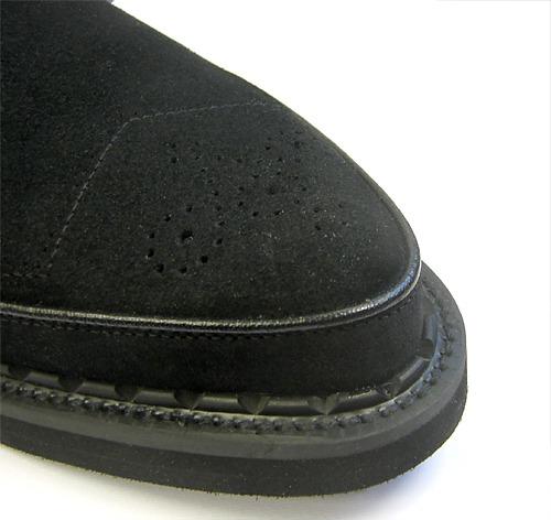 GEORGE COX - STRUMMER (BLACK SUEDE) - The British Boot Company LTD