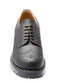 GRINDERS - ROBERT BLACK GREASY LEATHER BROGUE SHOE (5 EYELET) - The British Boot Company LTD